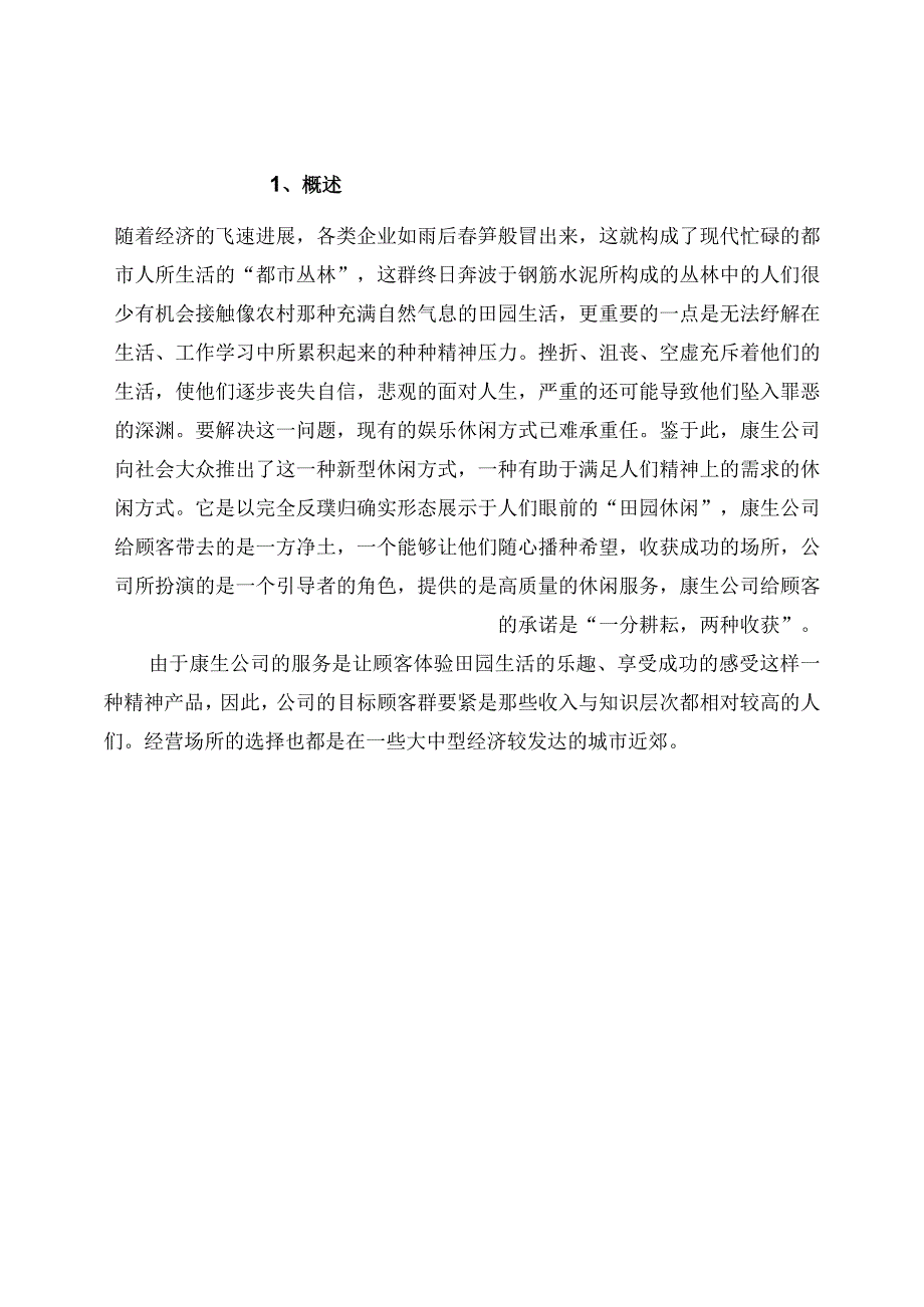 新概念田园休闲商业计划书.docx_第2页