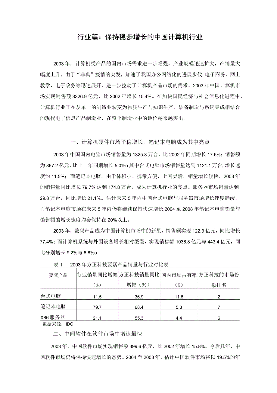 方正科技600601投资价值分析报告.docx_第2页