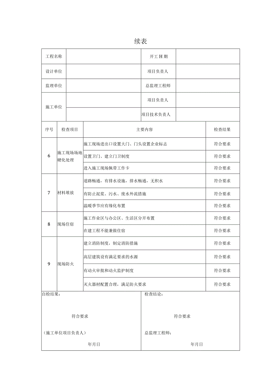 施工现场质量管理检查记录表.docx_第2页