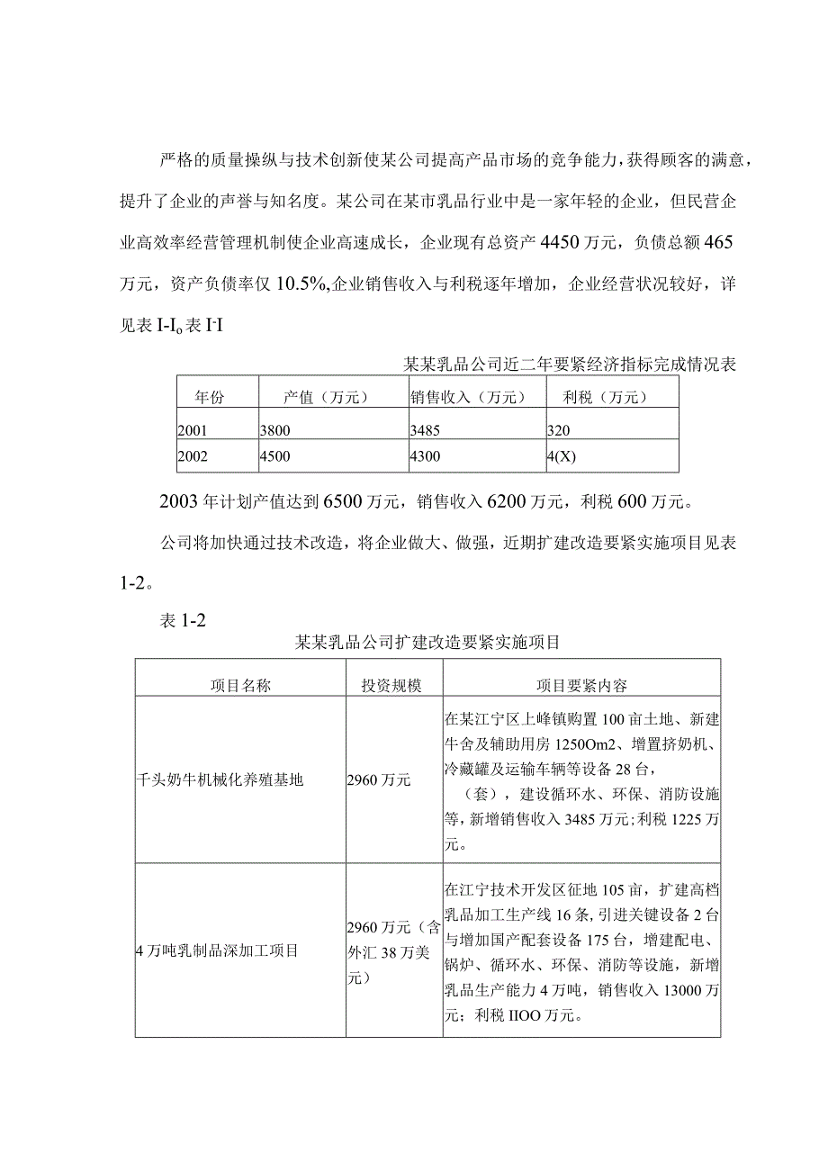 某乳品深加工项目可行性研究报告.docx_第3页