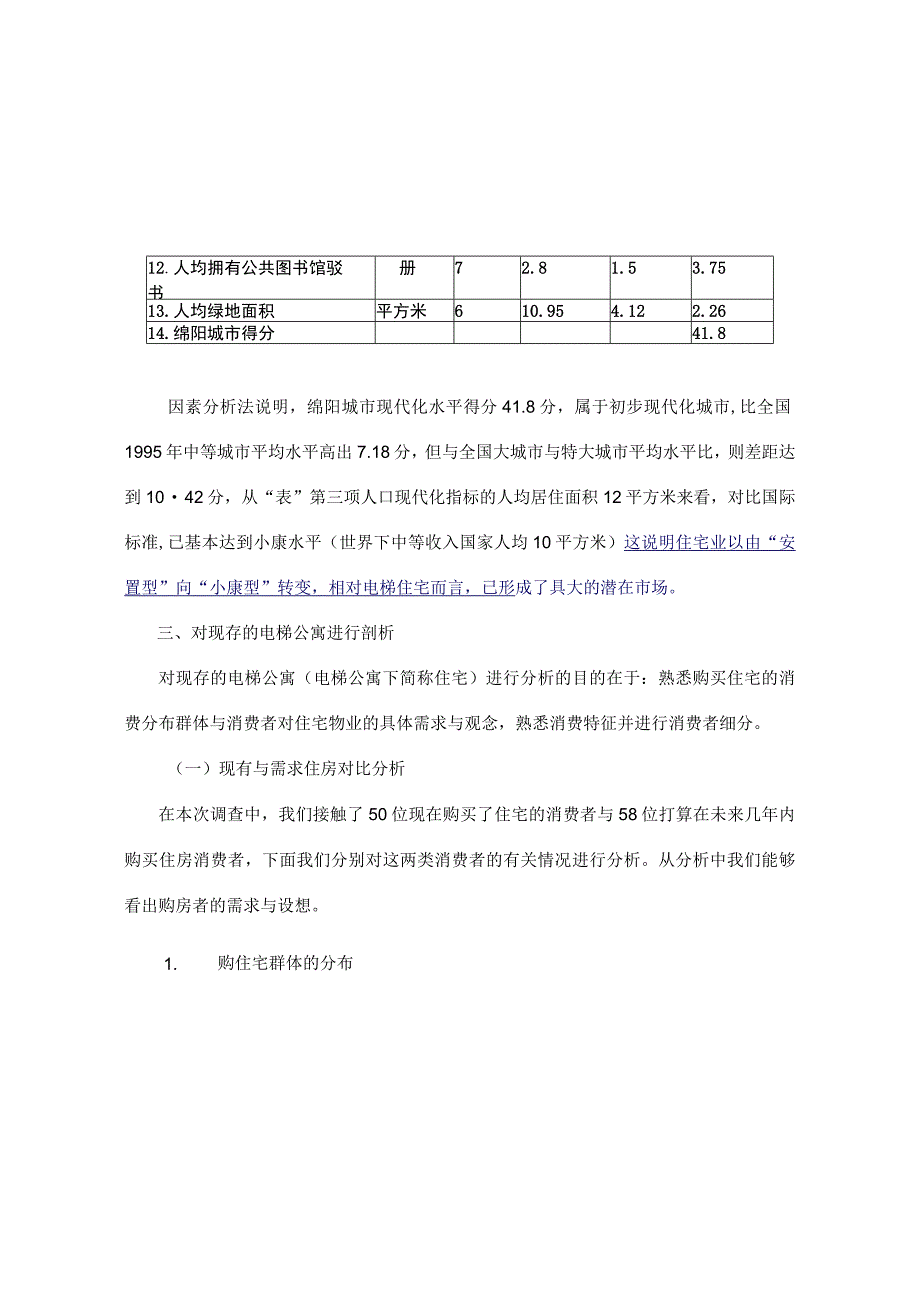 某市城区的高层小高层电梯楼盘的调研报告.docx_第3页