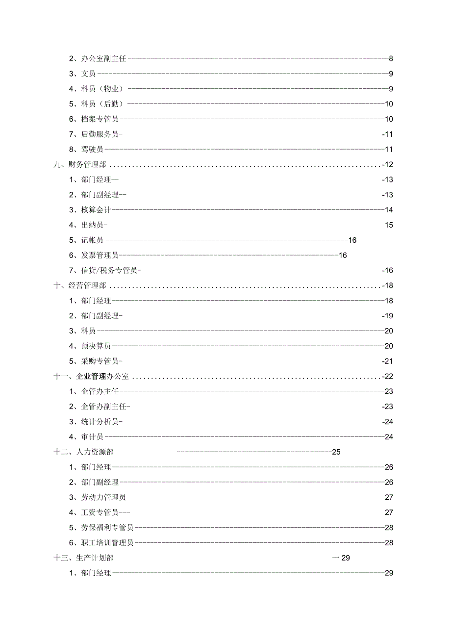 某建筑集团公司部门及岗位职责汇编.docx_第3页