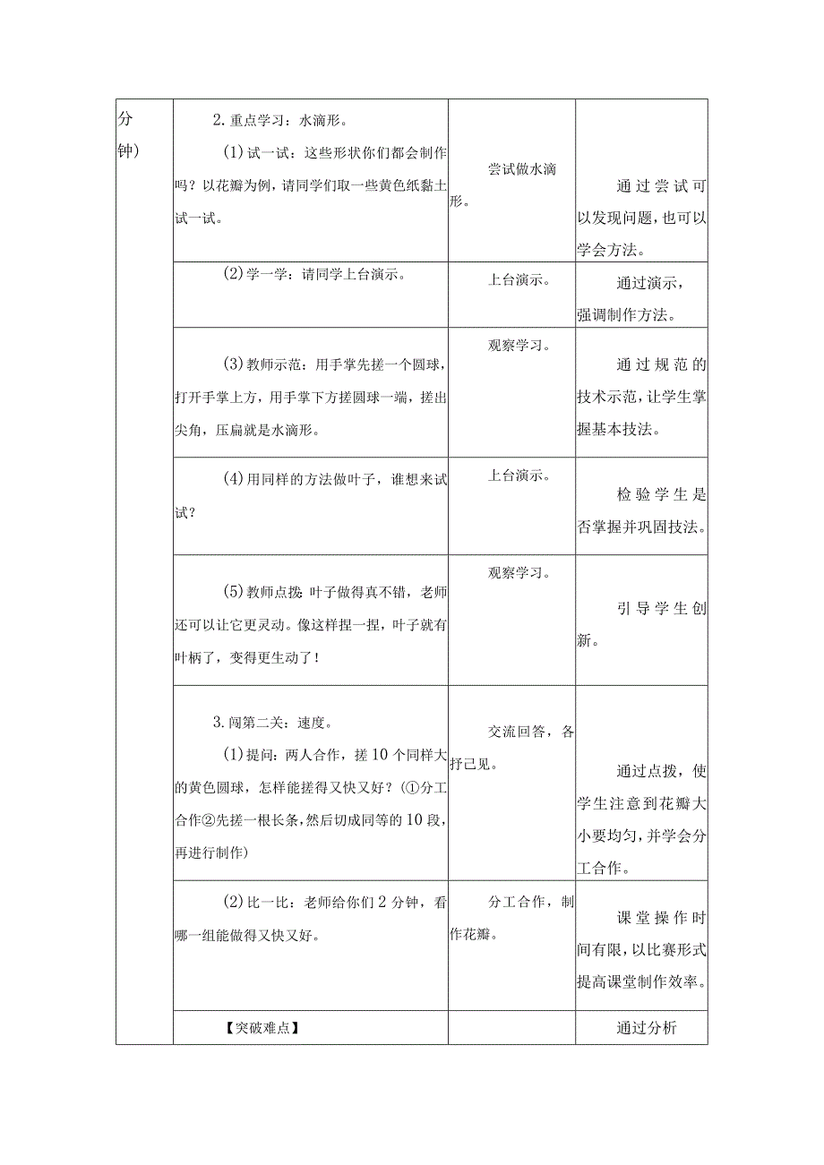 江苏凤凰科学技术出版社小学劳动三年级下册03纸黏土浮雕教学设计.docx_第3页