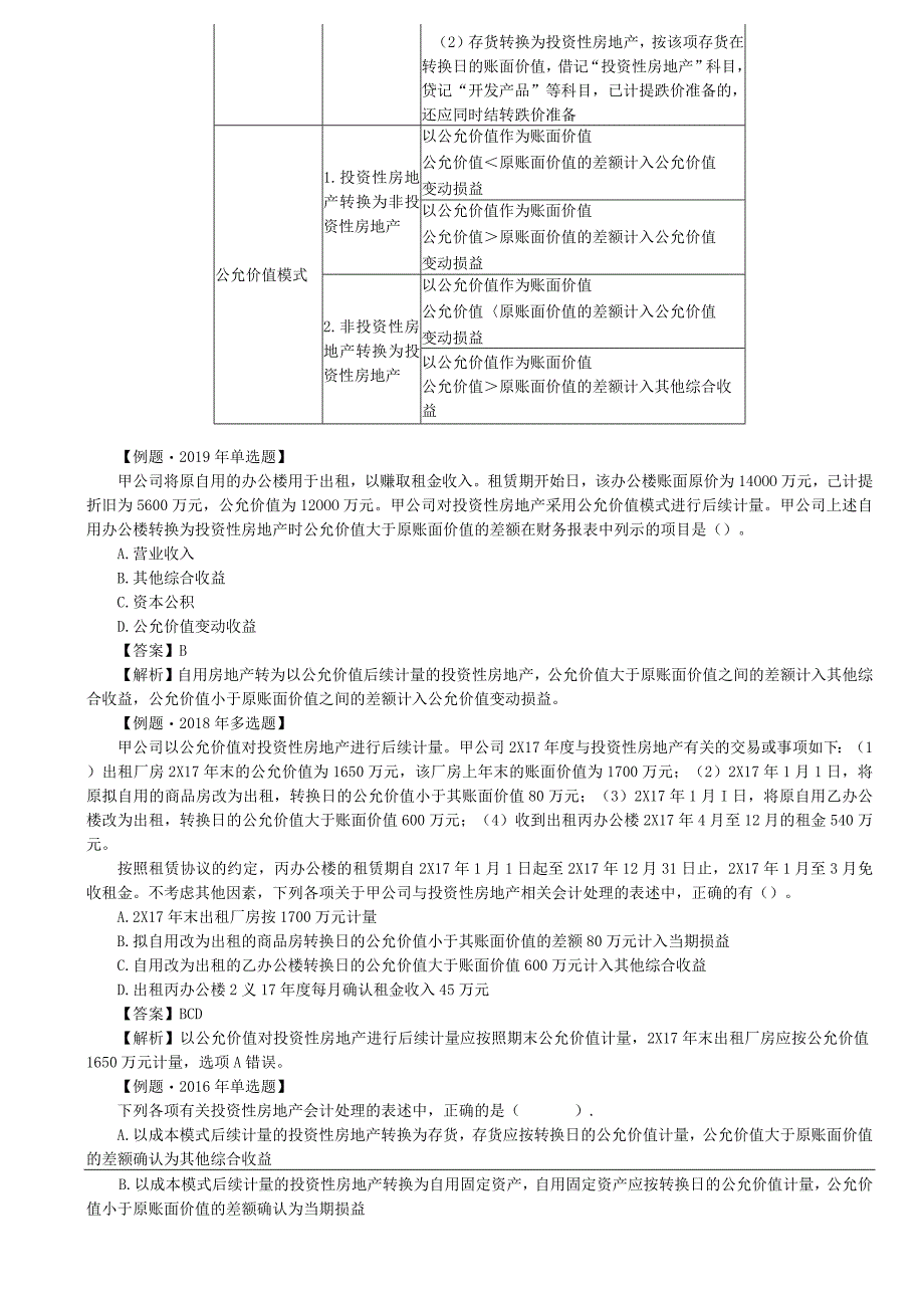 第20讲_投资性房地产的转换和处置.docx_第2页