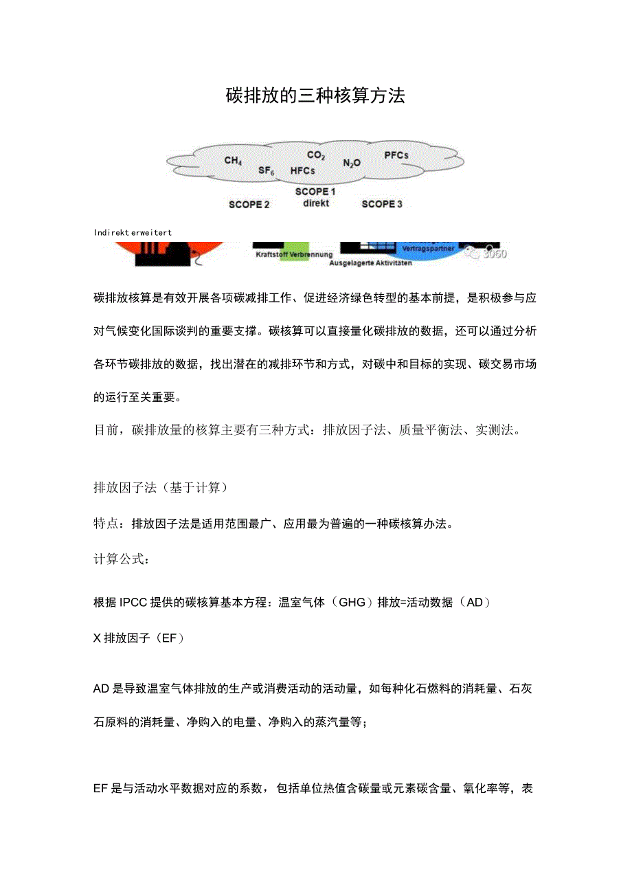 碳排放的三种核算方法.docx_第1页