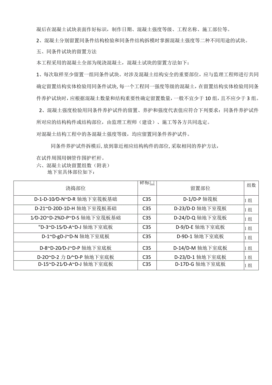 混凝土同条件试块留置计划.docx_第3页