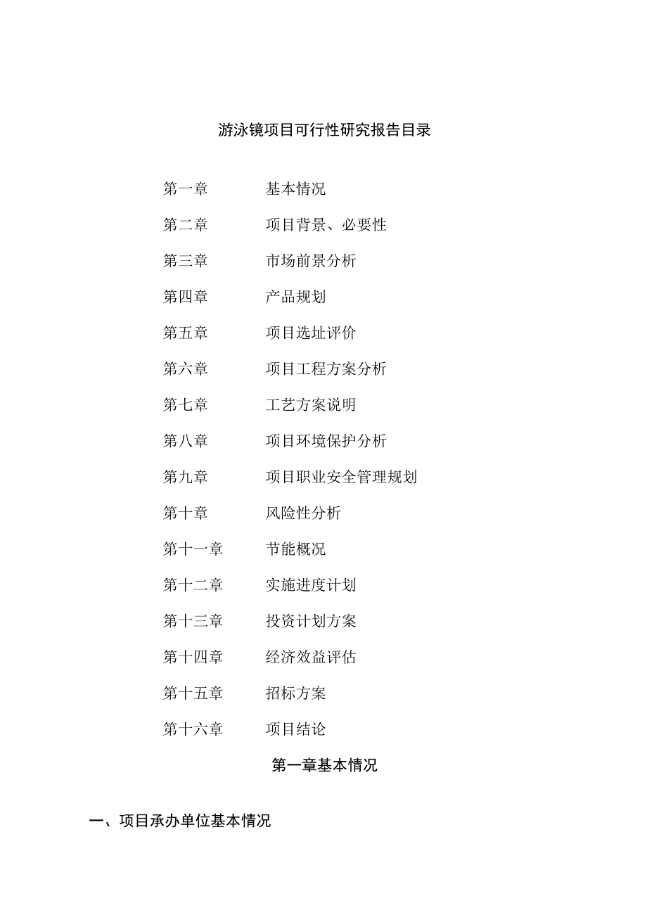 游泳镜项目可行性研究报告总投资22000万元85亩.docx_第2页