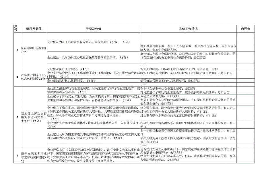 清远高新区和谐劳动关系企业申报自评表100分.docx_第2页