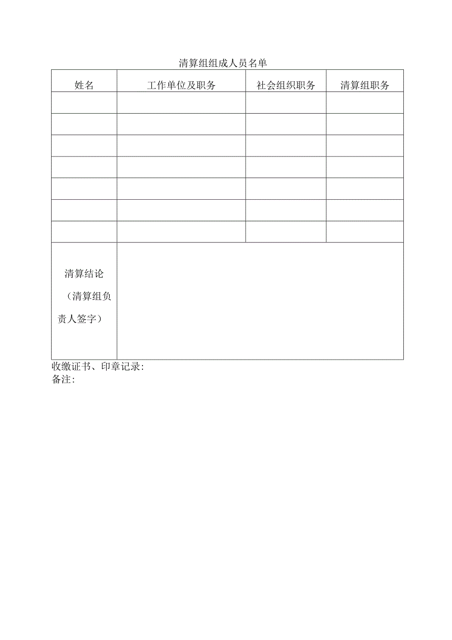 社会组织法人注销申请表.docx_第2页