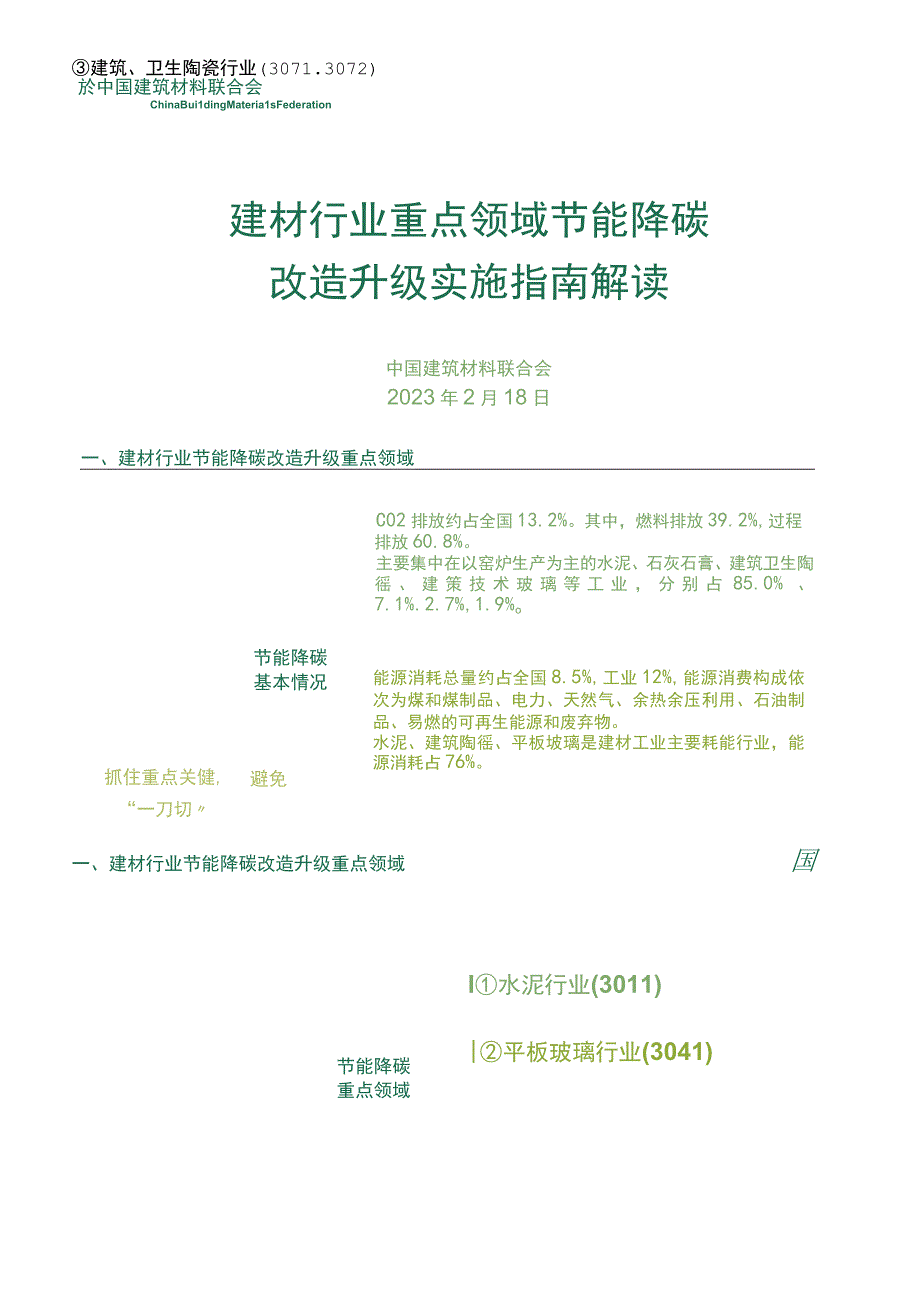 碳达峰碳中和控制指引建材行业.docx_第1页