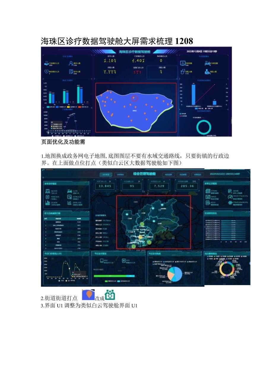 海珠区诊疗数据驾驶舱大屏需求梳理1208(1)(1).docx_第1页