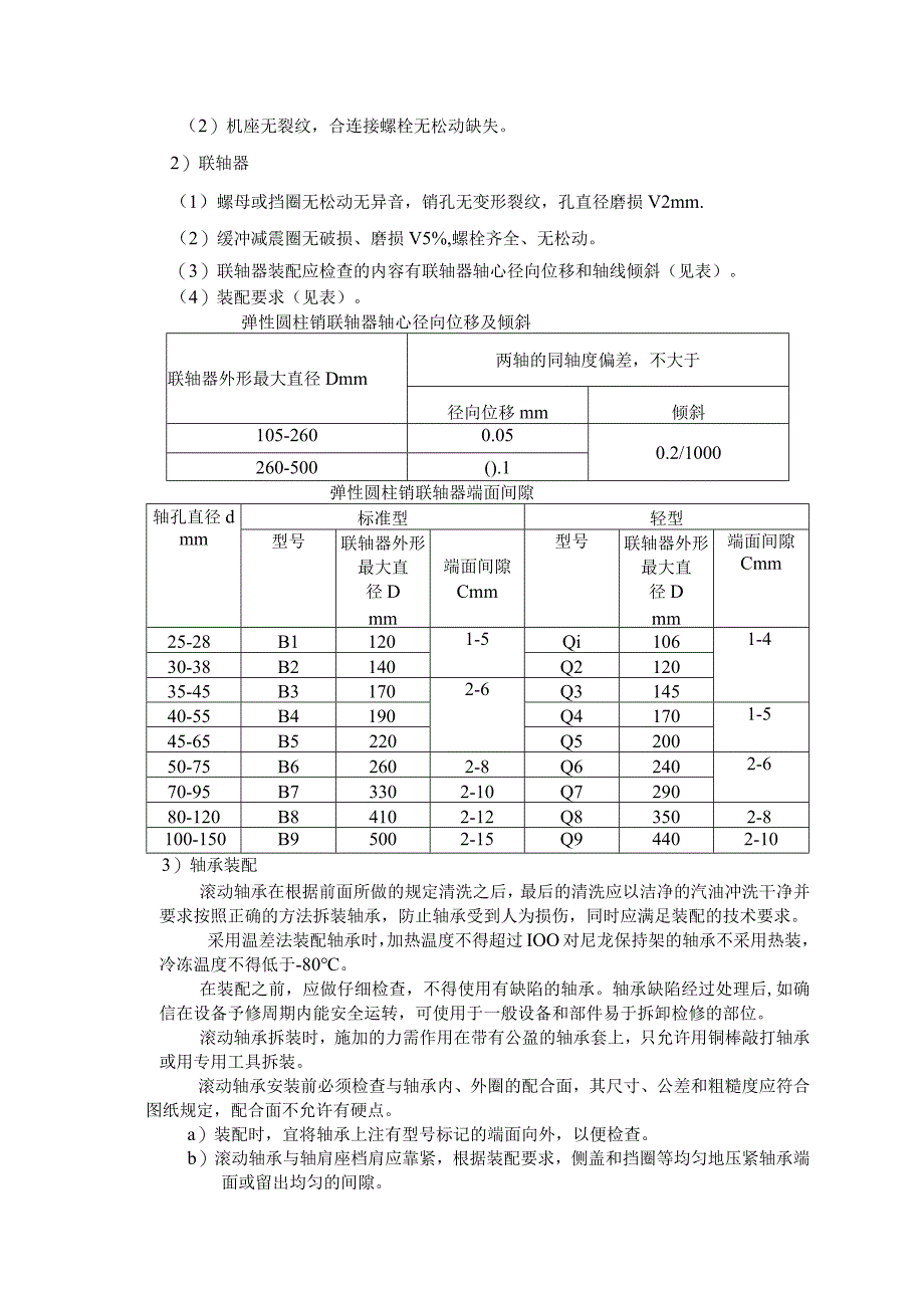 炼钢厂水泵维修技术标准.docx_第2页