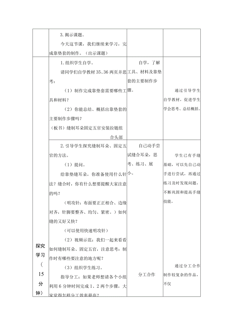 苏科版六年级劳动下册第04课创意小礼物之靠垫公开课教案.docx_第2页