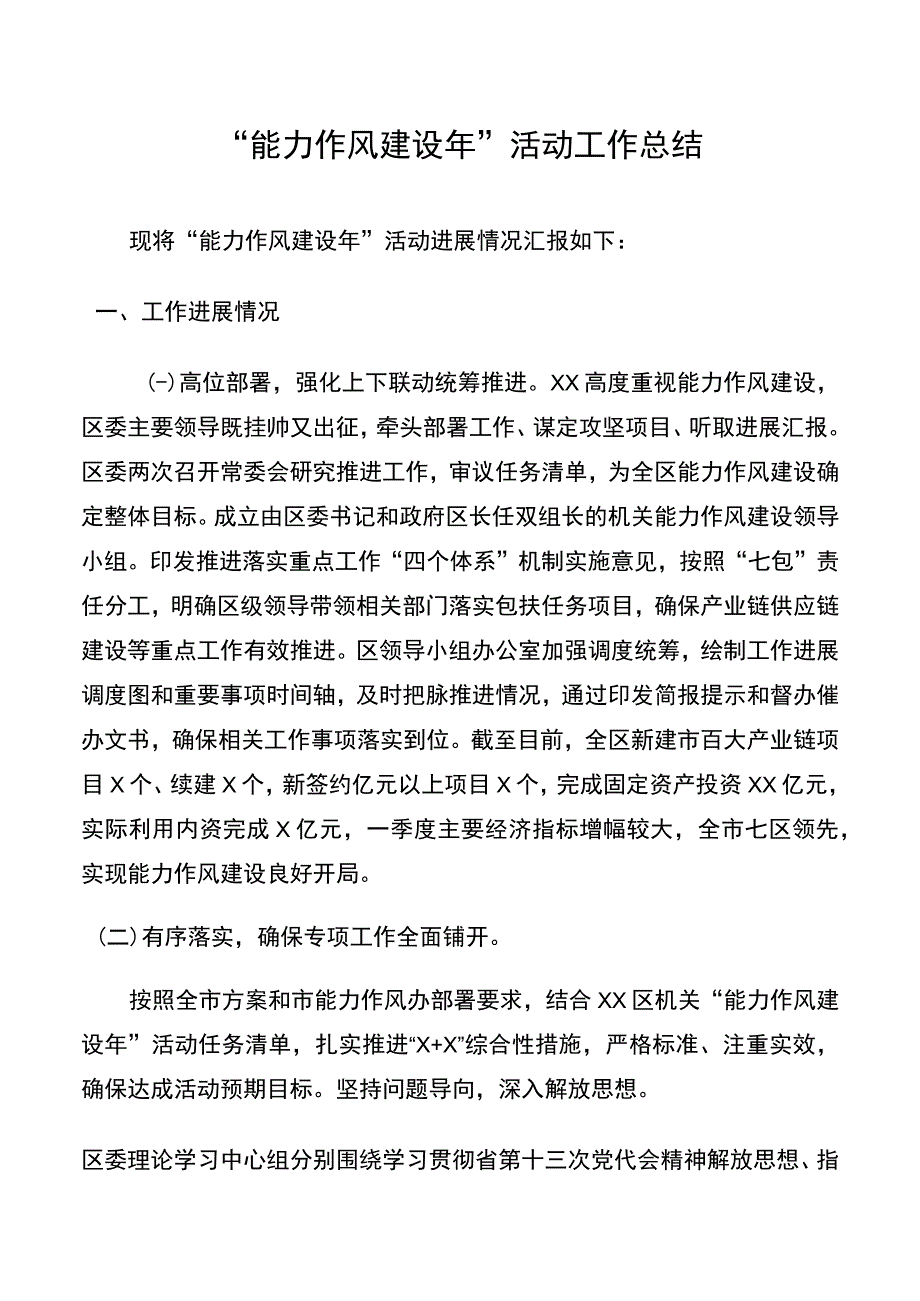 能力作风建设年活动工作总结.docx_第1页