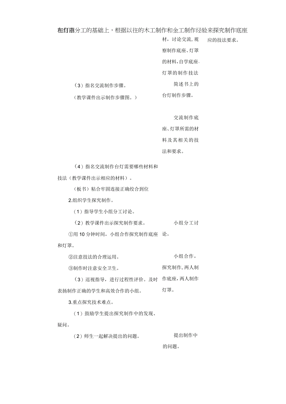 苏科版六年级劳动下册第06课创意小礼物之台灯公开课教案.docx_第2页