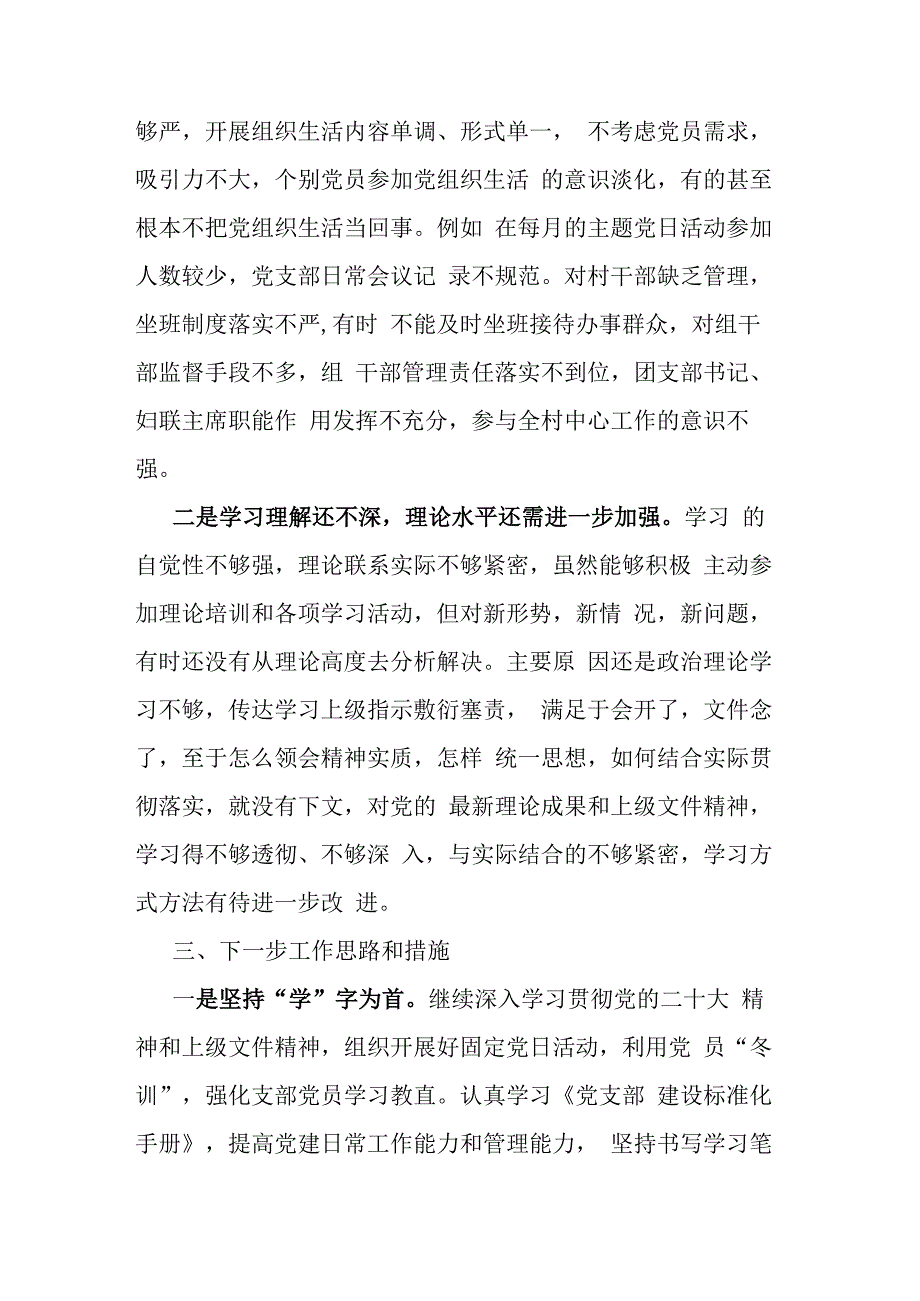 2023年党支部书记抓基层党建工作述职报告.docx_第3页