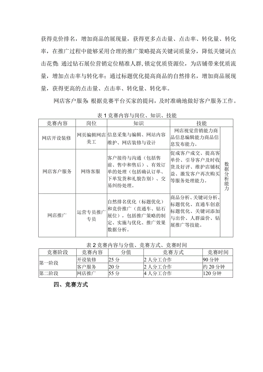 20192023年广东省职业院校技能大赛中职组电子商务技术赛项竞赛规程.docx_第2页