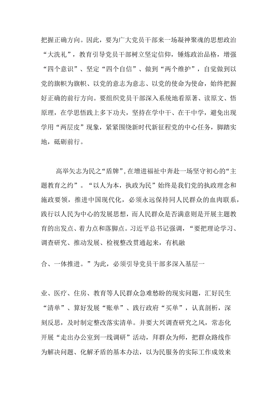 2023年处级领导主题教育心得体会(共二篇).docx_第2页