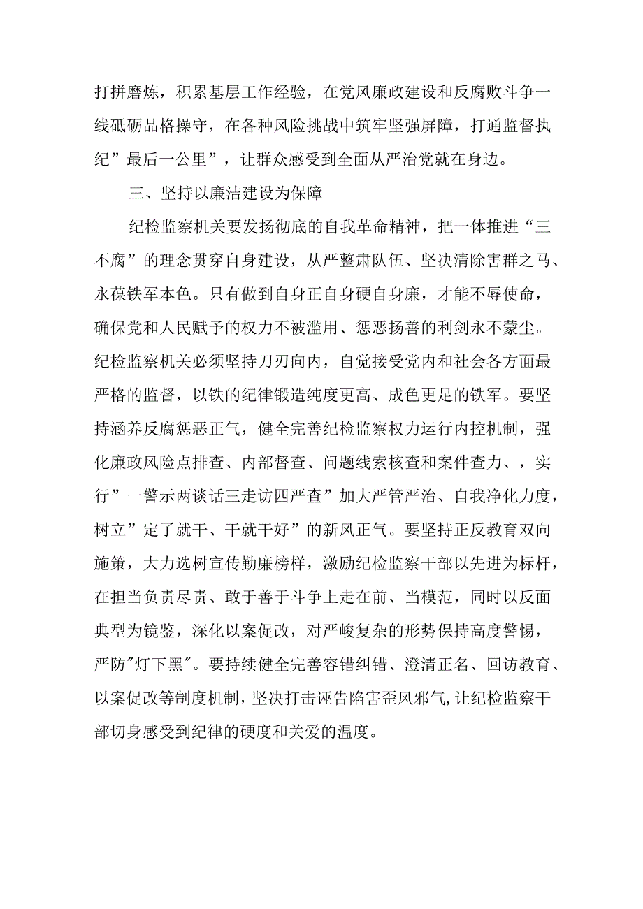 2023年纪检监察干部队伍教育整顿心得体会及研讨发言材料六篇.docx_第3页