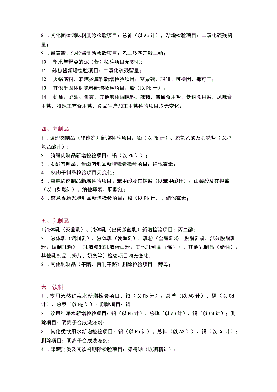 2023新版食品安全监督抽检计划与2023版比对.docx_第2页