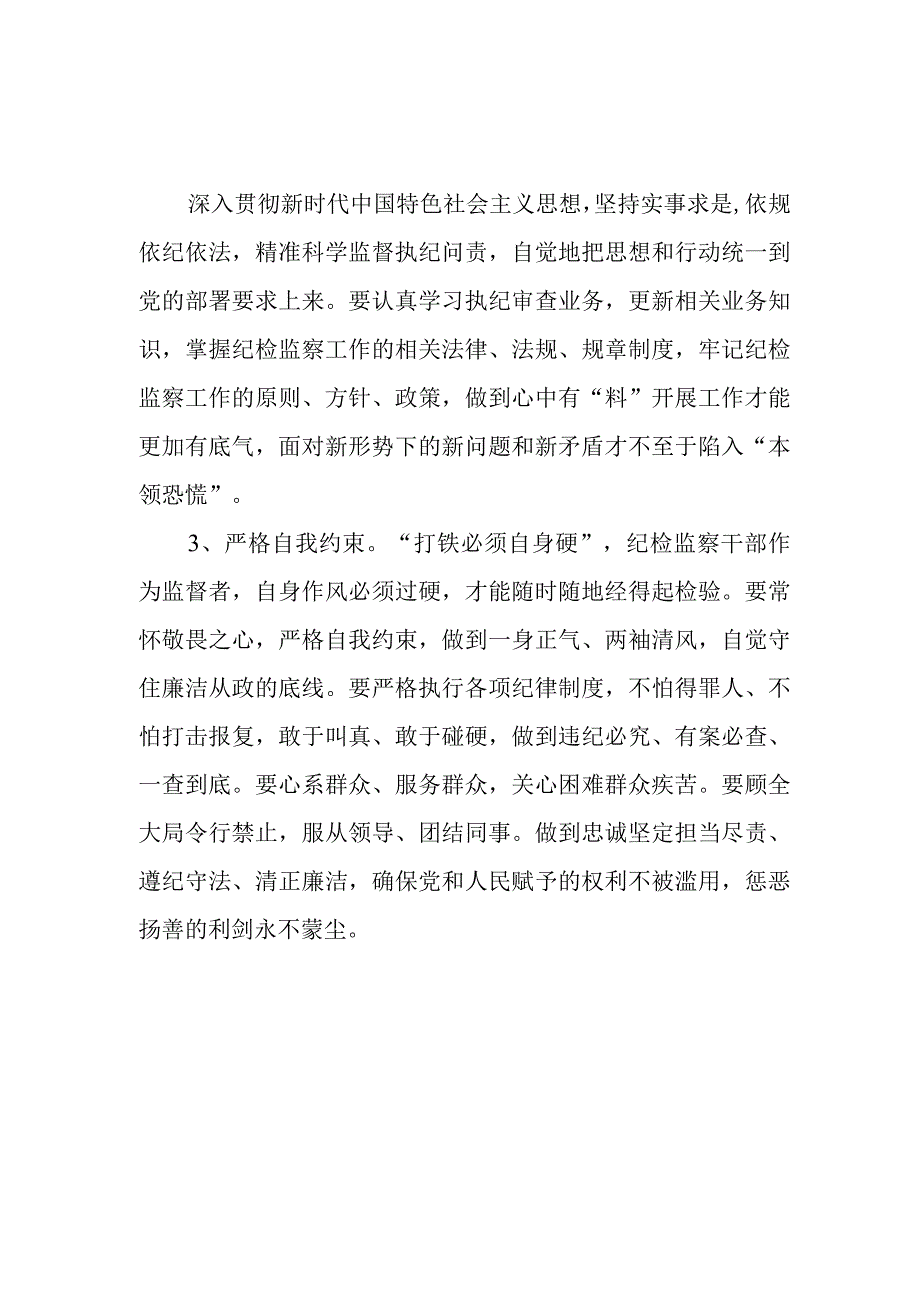 2023年纪检监察干部队伍教育整顿工作汇报附研讨发言及心得体会材料.docx_第3页