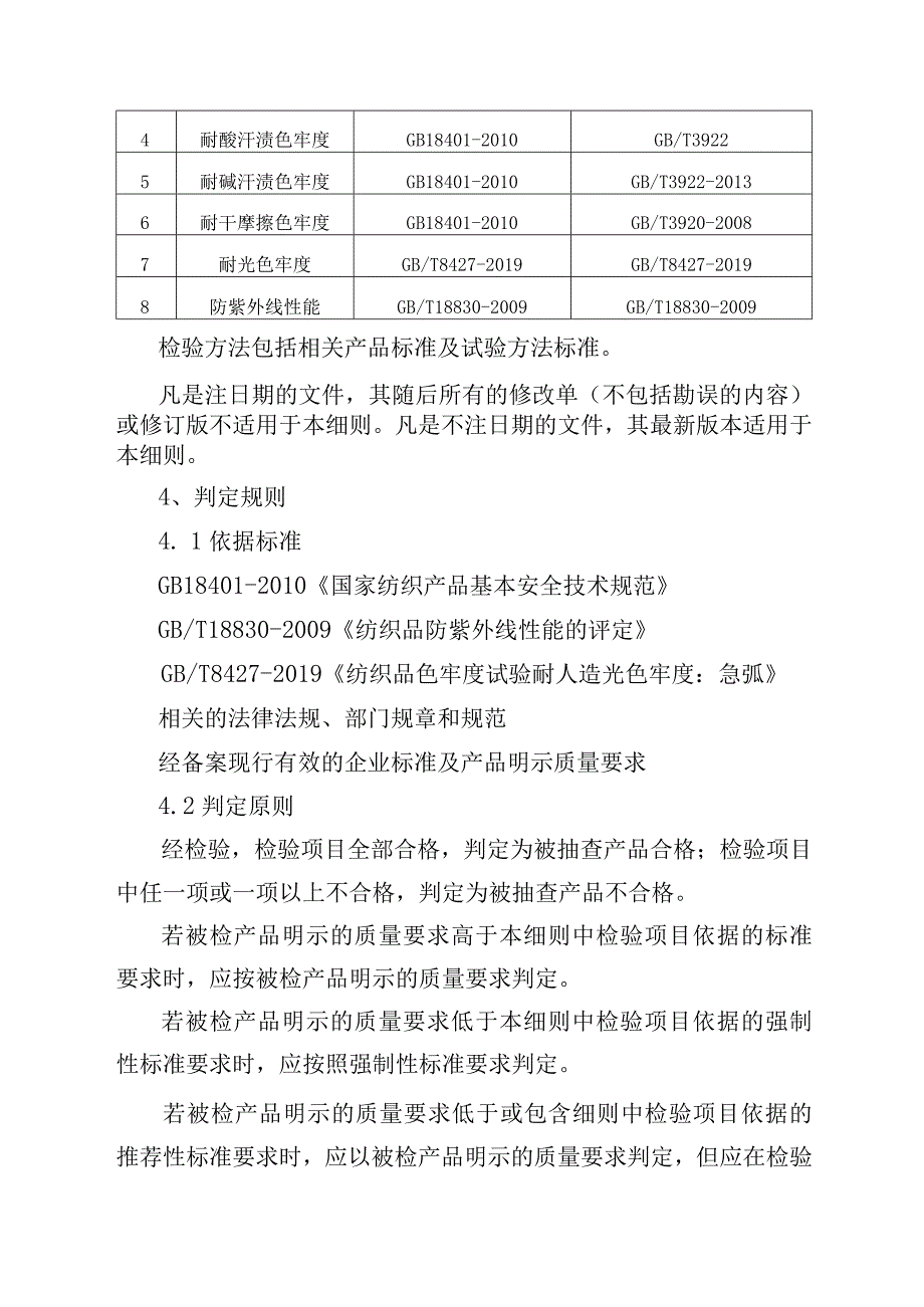 2023年泰州市市级产品质量监督抽查实施细则（防晒服）.docx_第2页