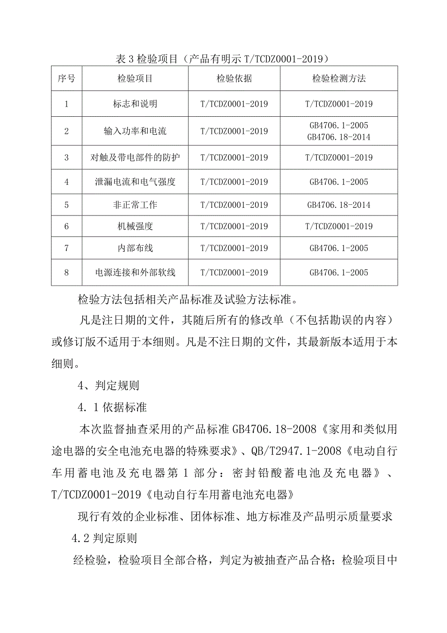 2023年泰州市市级产品质量监督抽查实施细则（电动自行车充电器）.docx_第3页