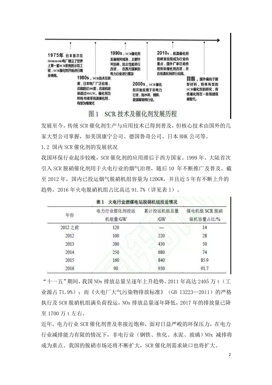 SCR脱硝催化剂现状及成型工艺分析.doc_第2页