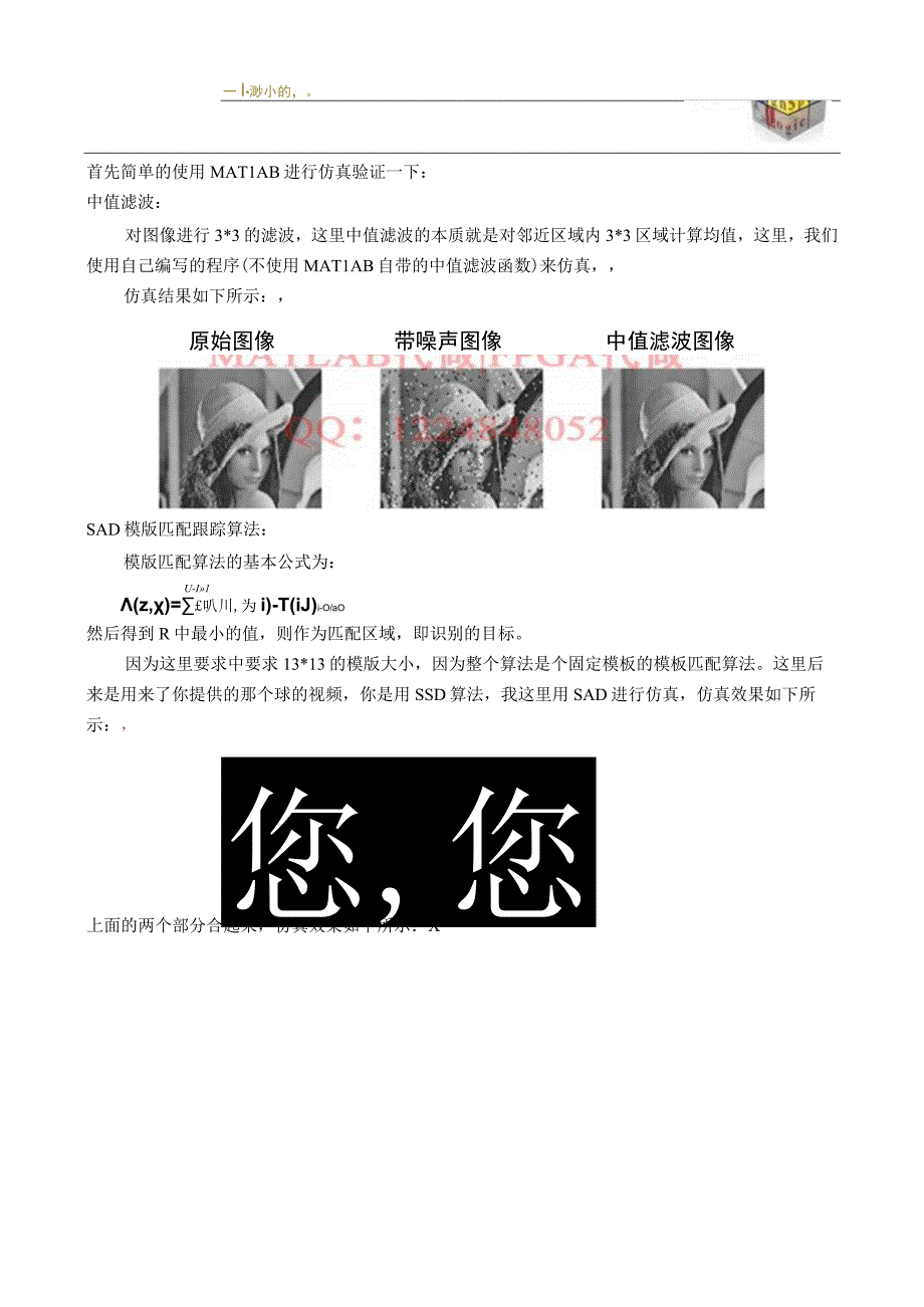 MATLAB代做_FPGA代做hslogicFPGA滤波设计说明.docx_第1页