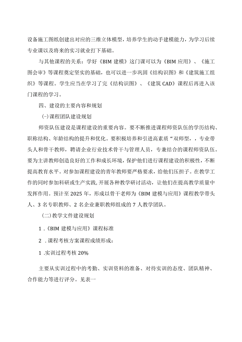 BIM建模与应用课程建设方案.docx_第2页