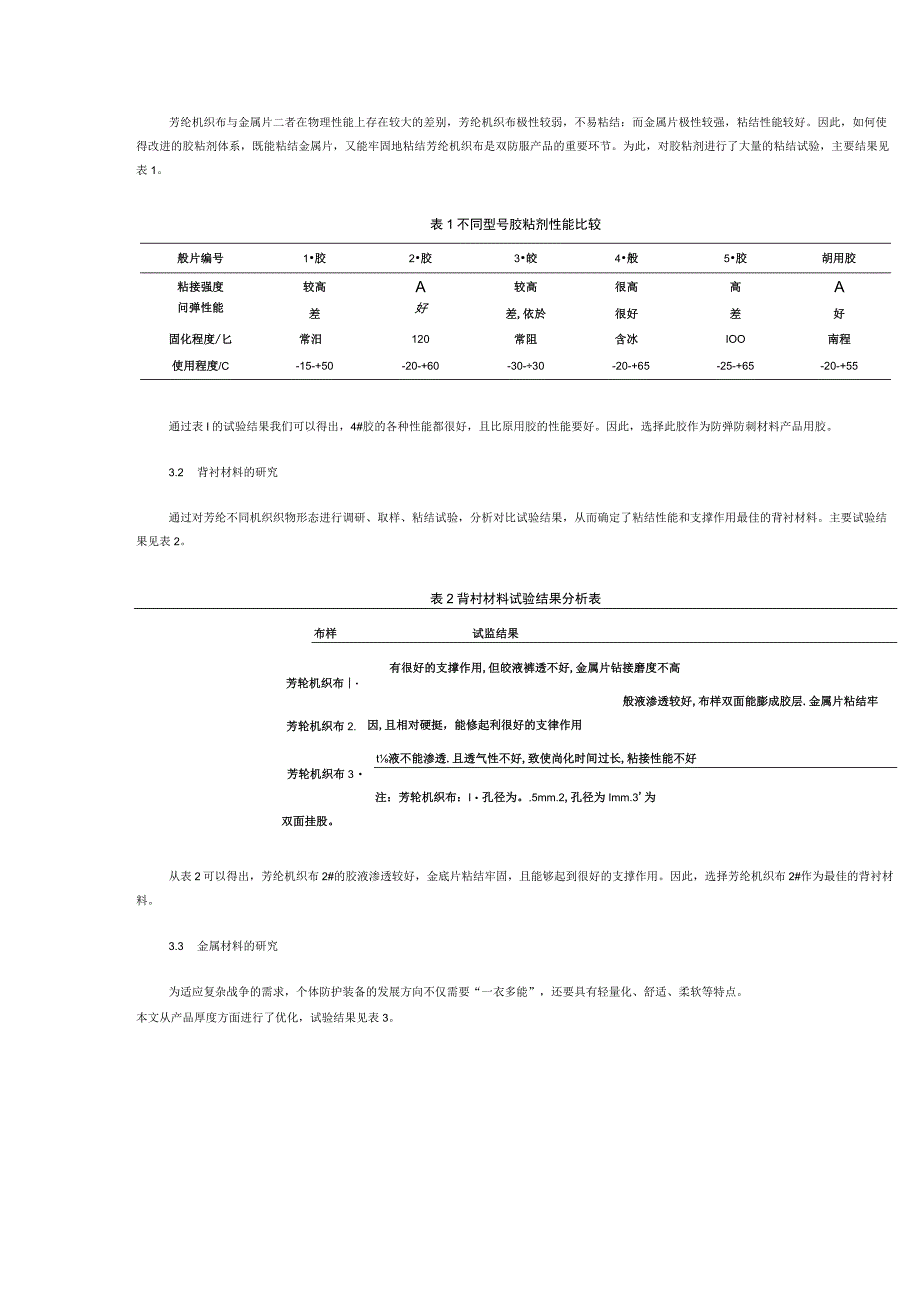 一种防弹防刺复合材料的研究与开发.docx_第2页