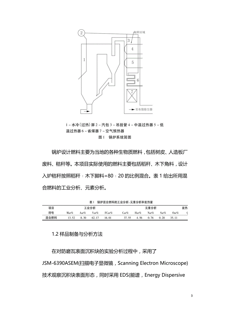 生物质循环流化床锅炉防磨盖板沉积腐蚀问题研究.doc_第3页