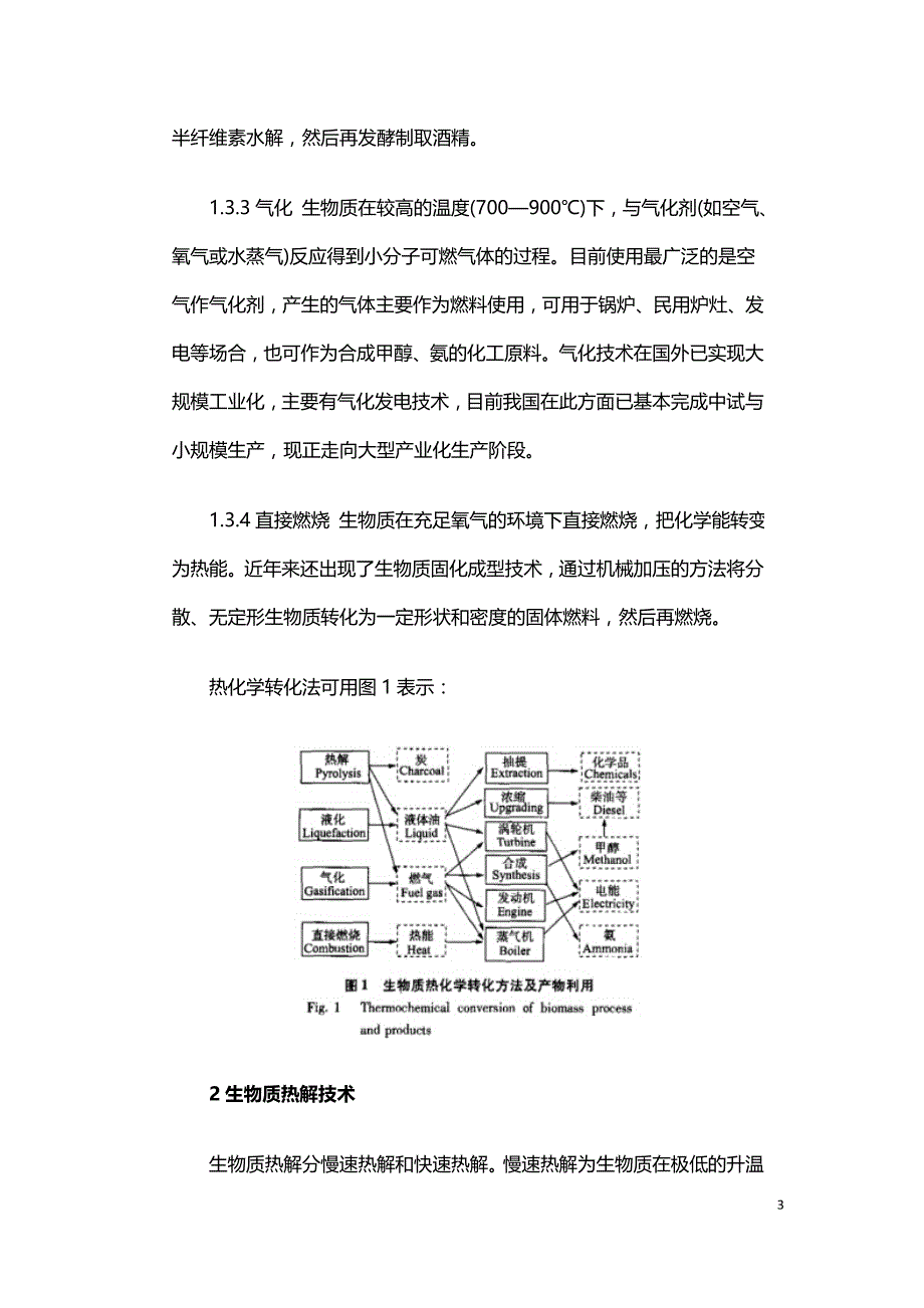 生物质快速热解技术现状.doc_第3页