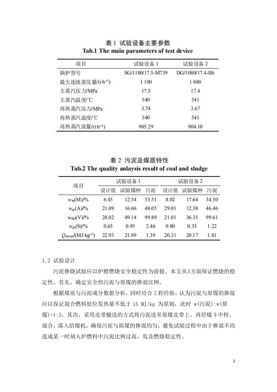 火力发电厂污泥掺烧技术应用.doc_第2页