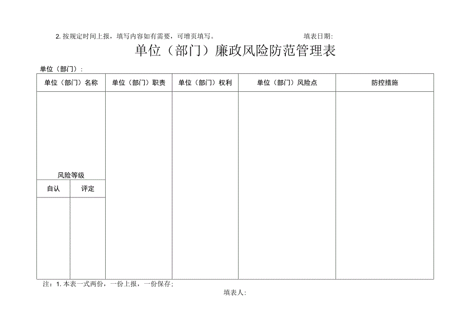 个人单位部门岗位廉政风险防范管理表.docx_第2页