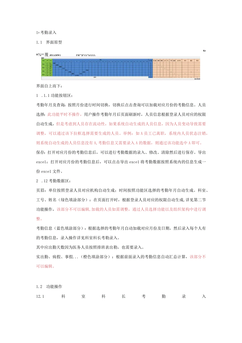 人力资源考勤需求.docx_第1页