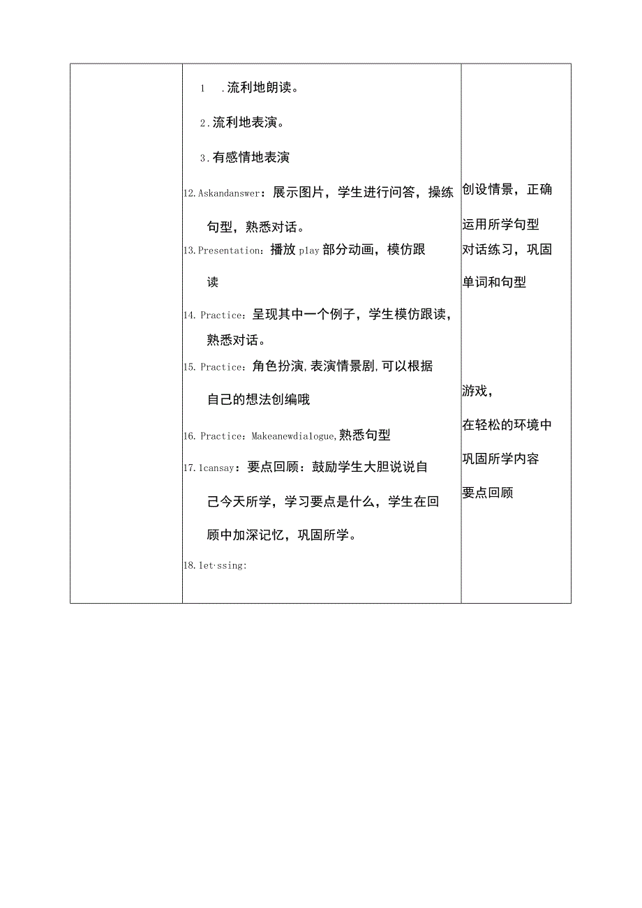 人教PEP四下核心素养目标Unit3WeatherPAlet'stalk教案.docx_第3页