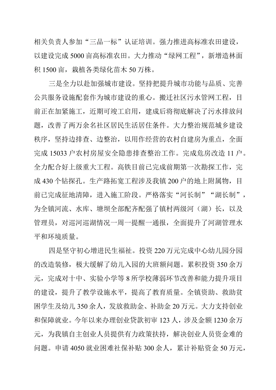 乡镇半年工作总结.docx_第3页