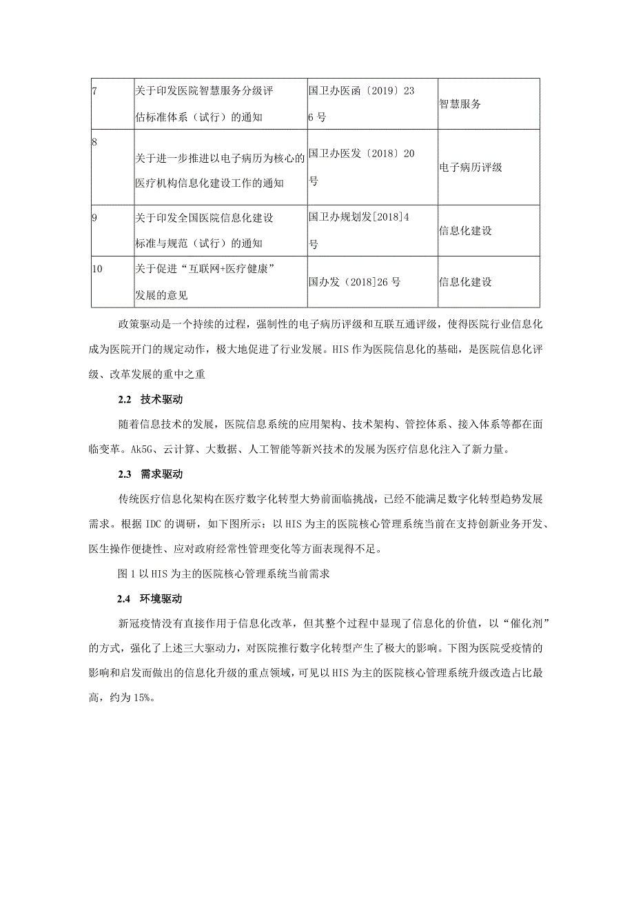 主流厂商新一代HIS产品介绍比对分析.docx_第3页