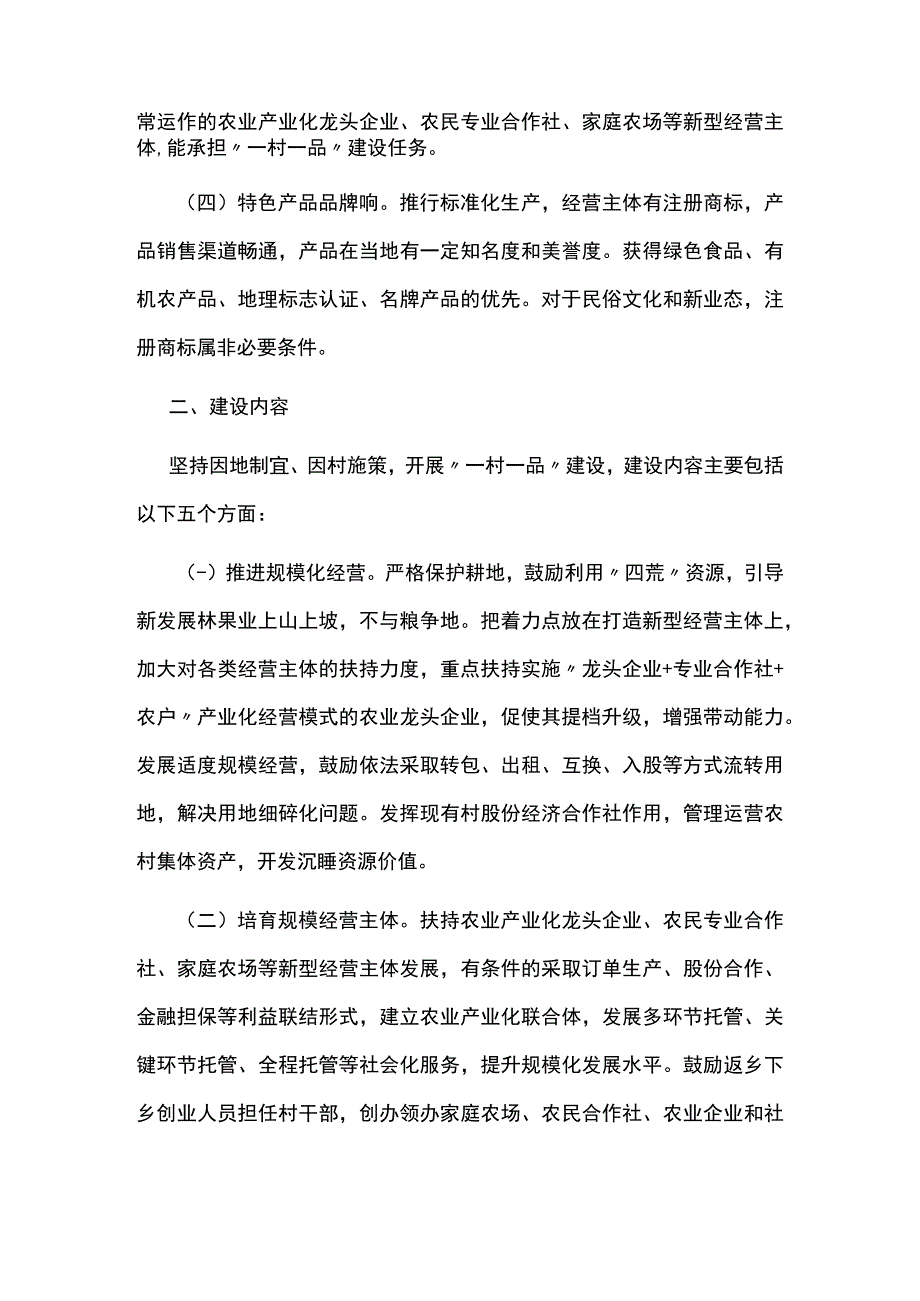 乡村一村一品建设方案.docx_第2页