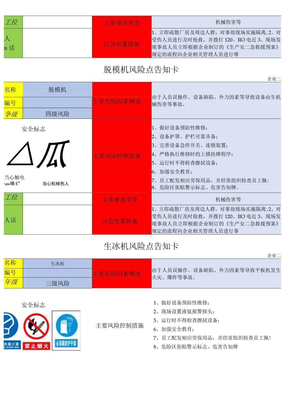 企业危险源辨识风险点告知卡.docx_第3页