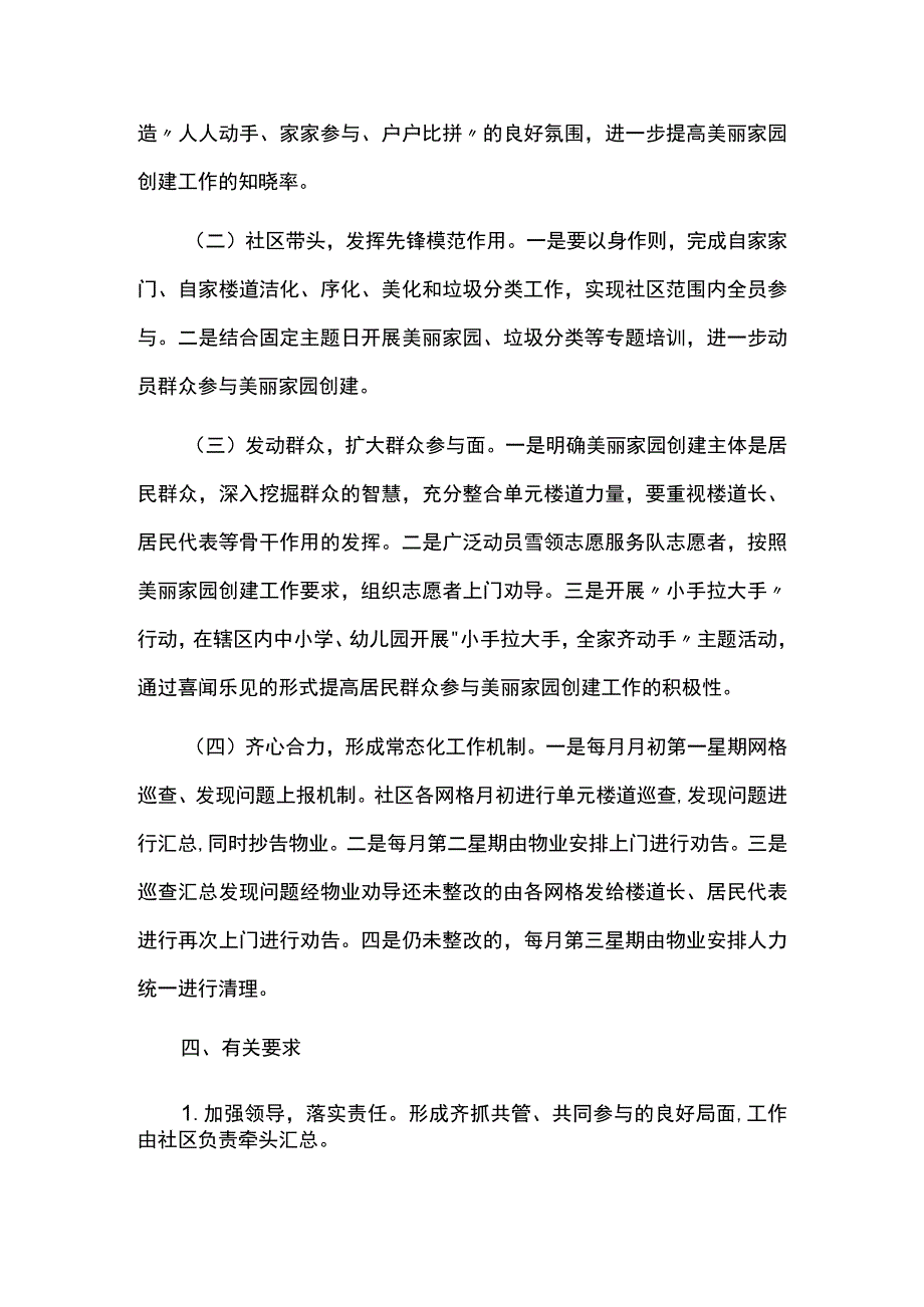 2023年社区美丽家园创建工作方案.docx_第2页