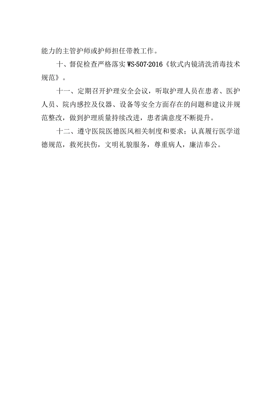 内镜中心护士长岗位职责.docx_第2页