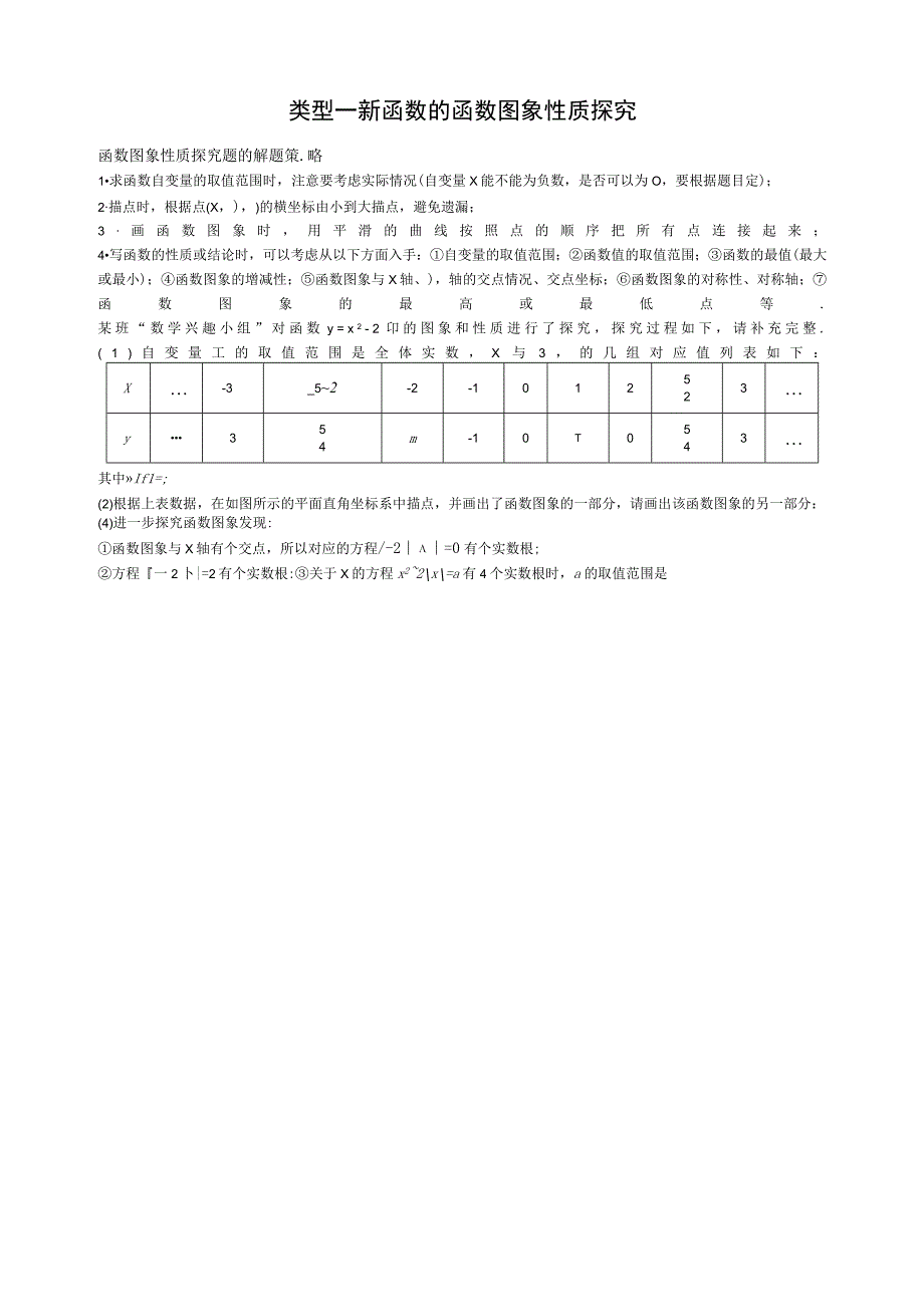 函数图象性质探究题专题公开课.docx_第1页