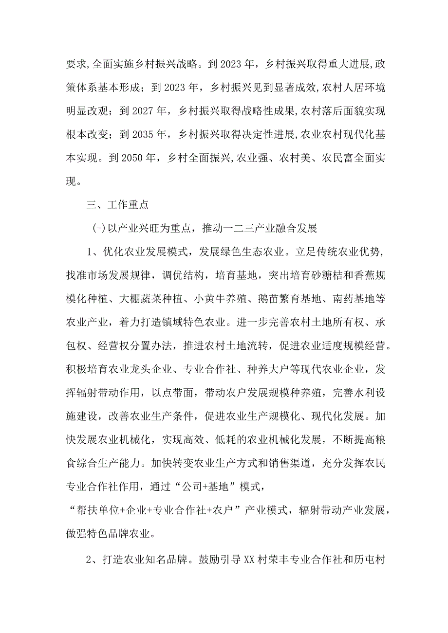 区县2023年乡村振兴战略实施工作方案 合计4份.docx_第2页