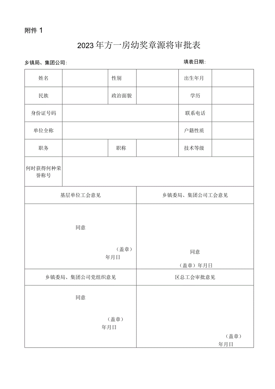 区级五一劳动奖章推荐审批表.docx_第1页