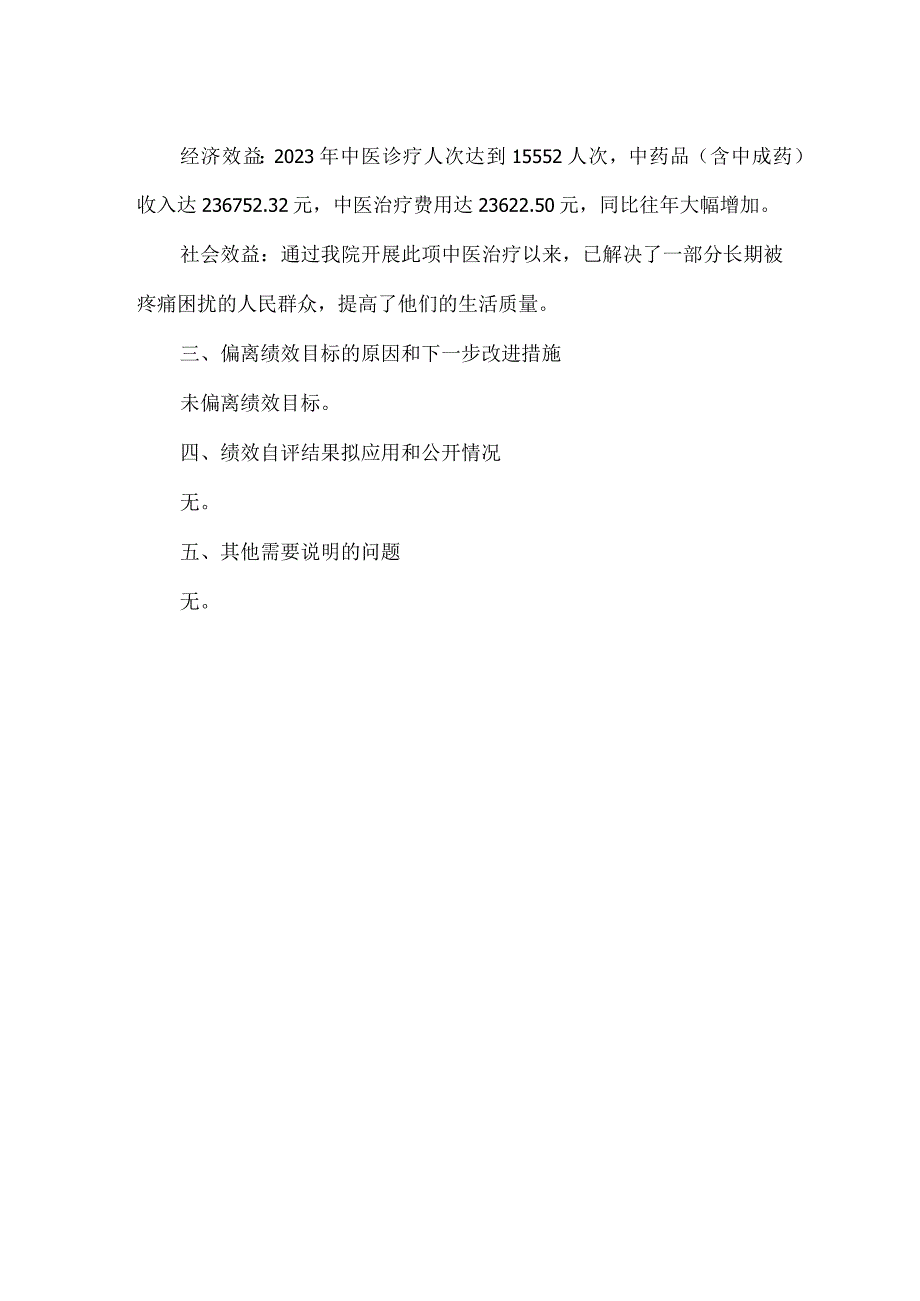 城南镇卫生院2023年中医药专项资金自评报告.docx_第2页