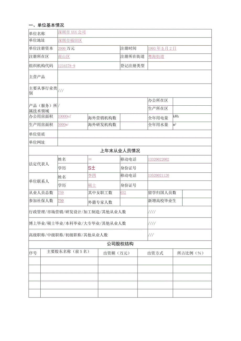 国家和广东省科技奖配套奖励申请书（样表）.docx_第3页