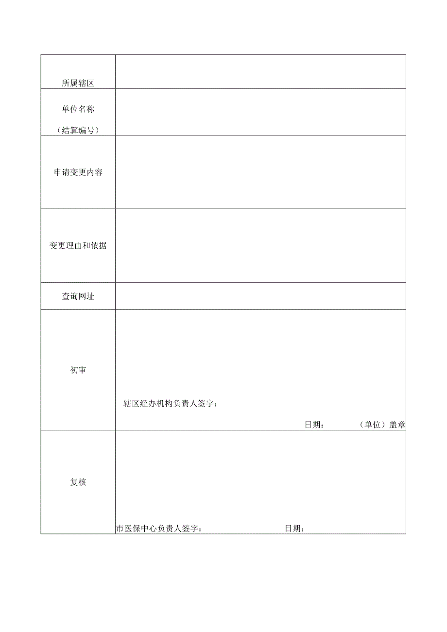 基本医疗工伤生育保险定点医药机构信息变更申请表.docx_第2页