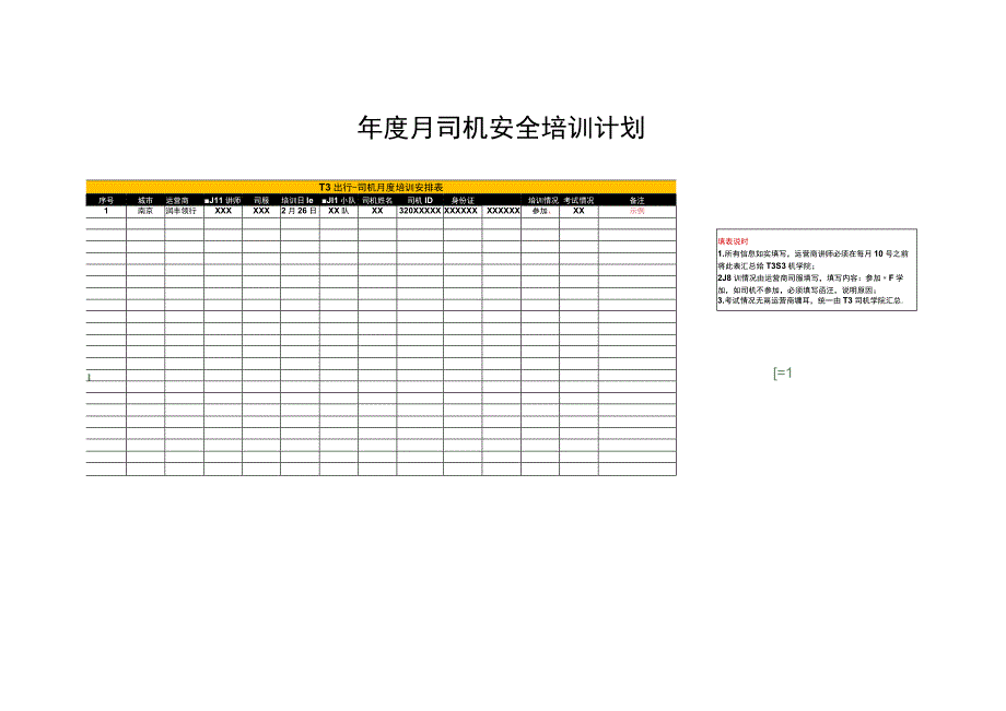 司机安全培训记录 (2).docx_第1页